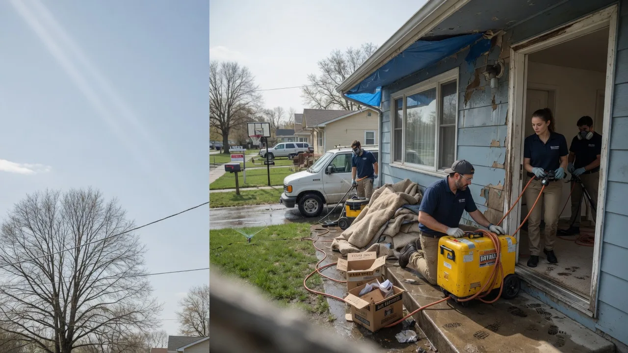 Basement Flood Cleanup in Topeka, KS near me